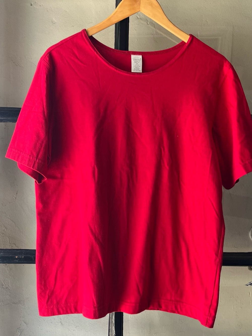 Vintage Land’s End Red Cotton Tee